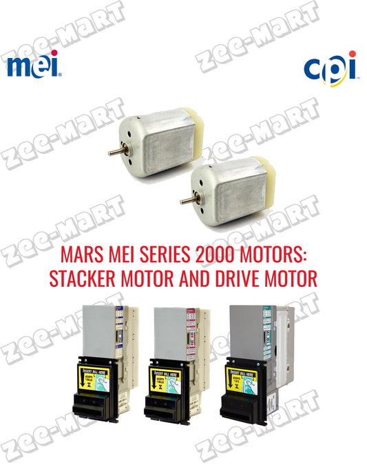 MARS MEI SERIES 2000 Motors - Universal - VN or AE - Drive Motor and Stacker Motor