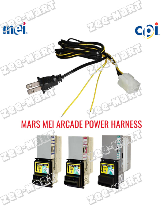 Mars MEI Series 2000 Power Harness - 110 volt - Arcade