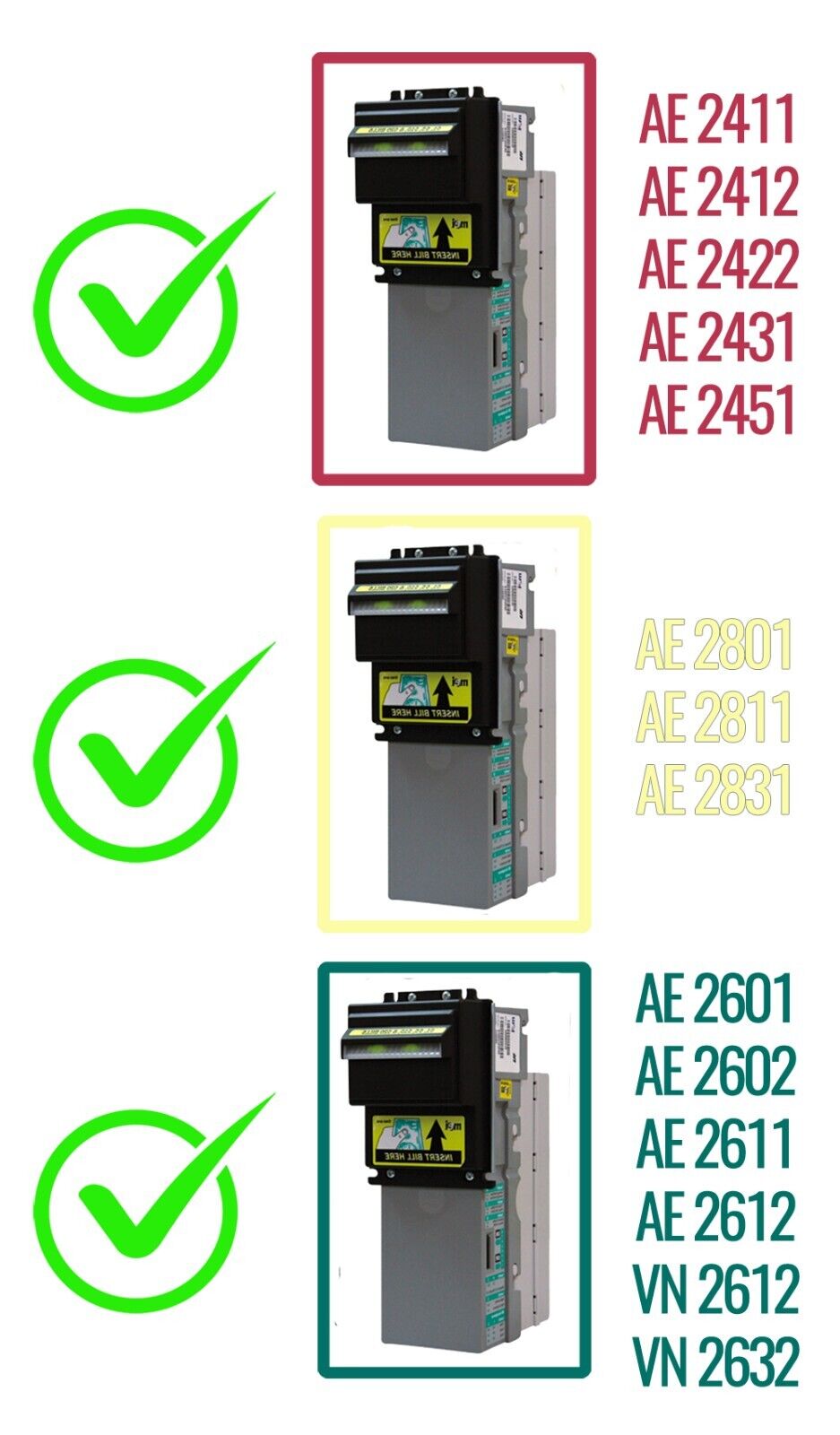 Mars MEI Series 2000 Bezel #8 - Downstacker Compact