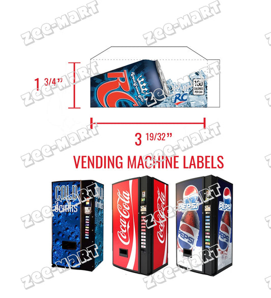 Rust Cola Label Standard Labels – Zee-Mart