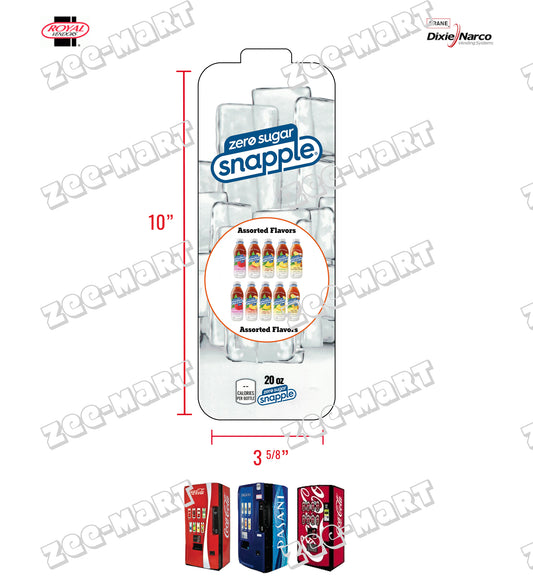 Snapple Zero Variety Pack - 20 oz