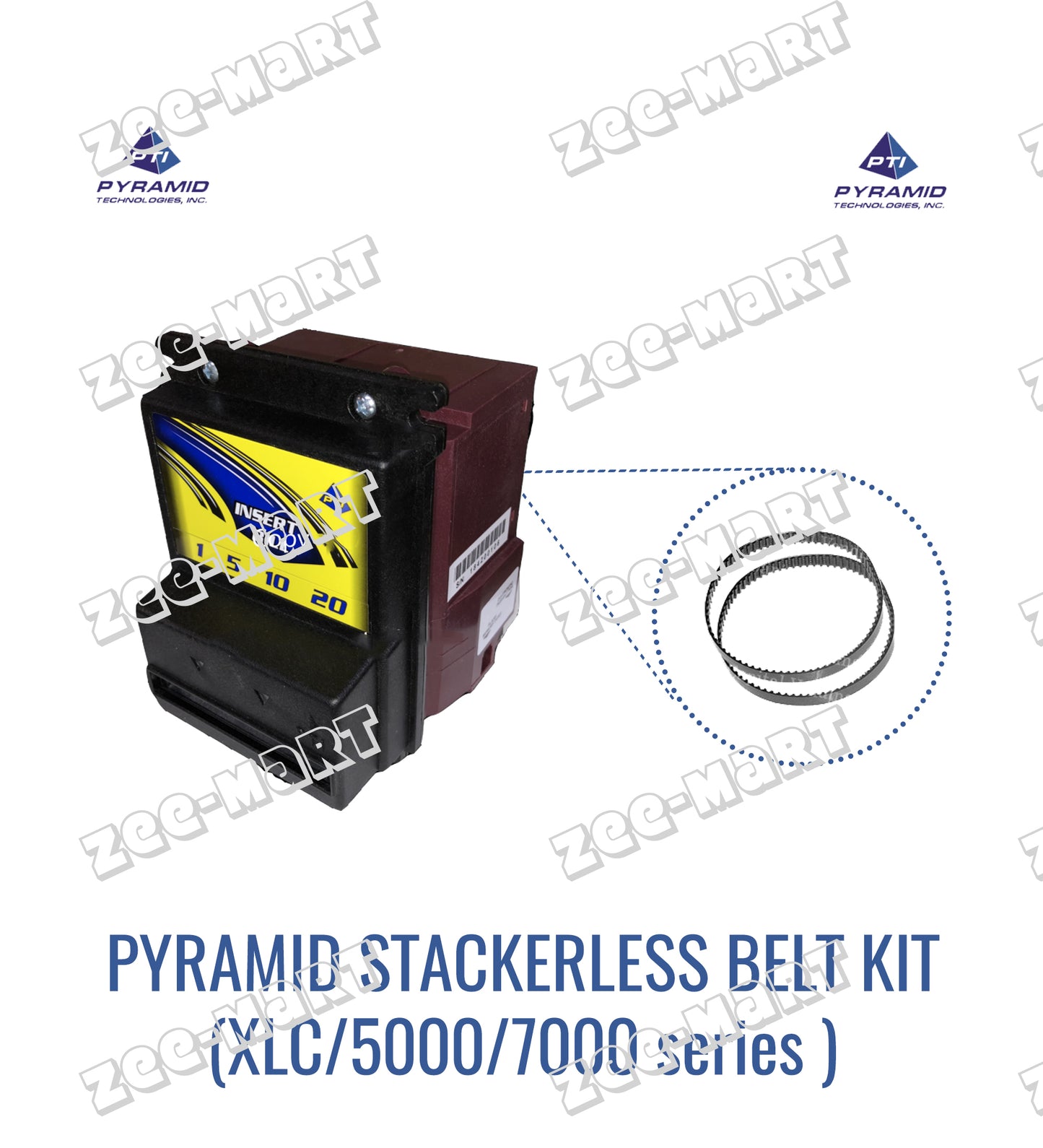 Pyramid Apex STACKERLESS Bill Validator Belt Kit - OEM Part No. 91AB0001