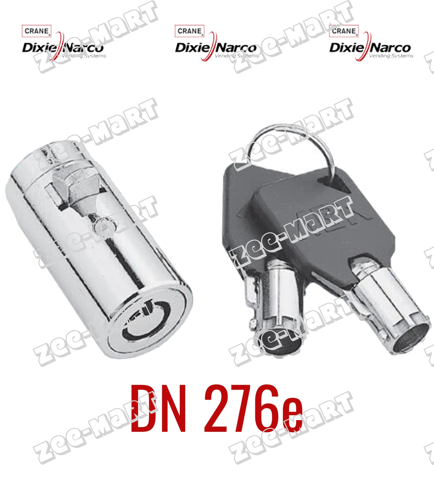 Vending Machine Lock - Dixie Narco 276e - DN 276e
