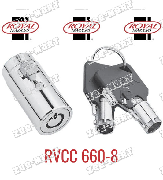 Vending Machine Lock - Royal Vendors 660-8 - RVCC 660-8