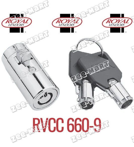 Vending Machine Lock - Royal Vendors 660-9 - RVCC 660-9